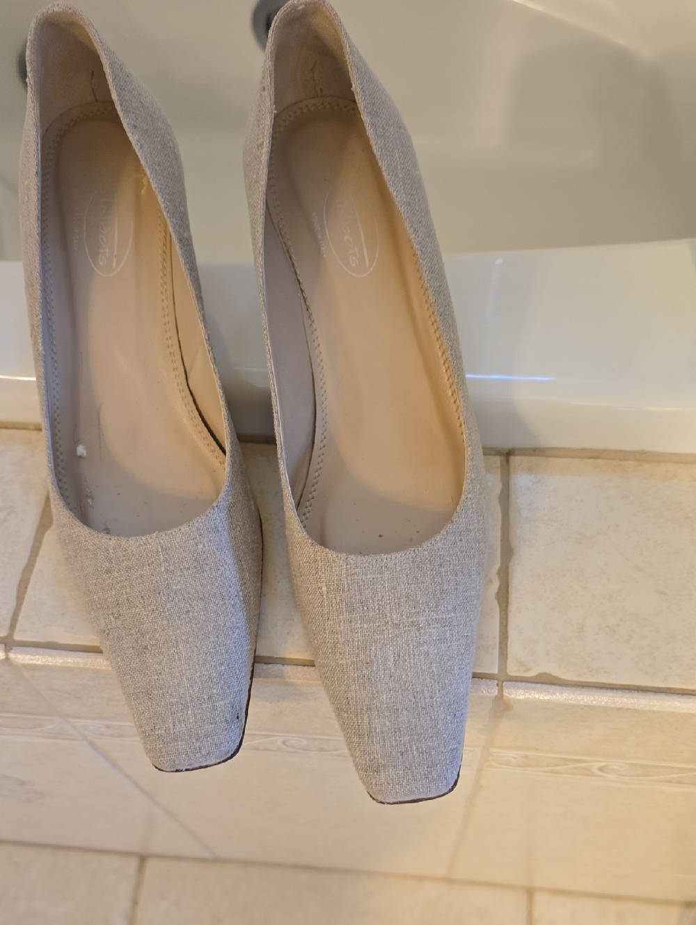 Talbots Linen Pumps